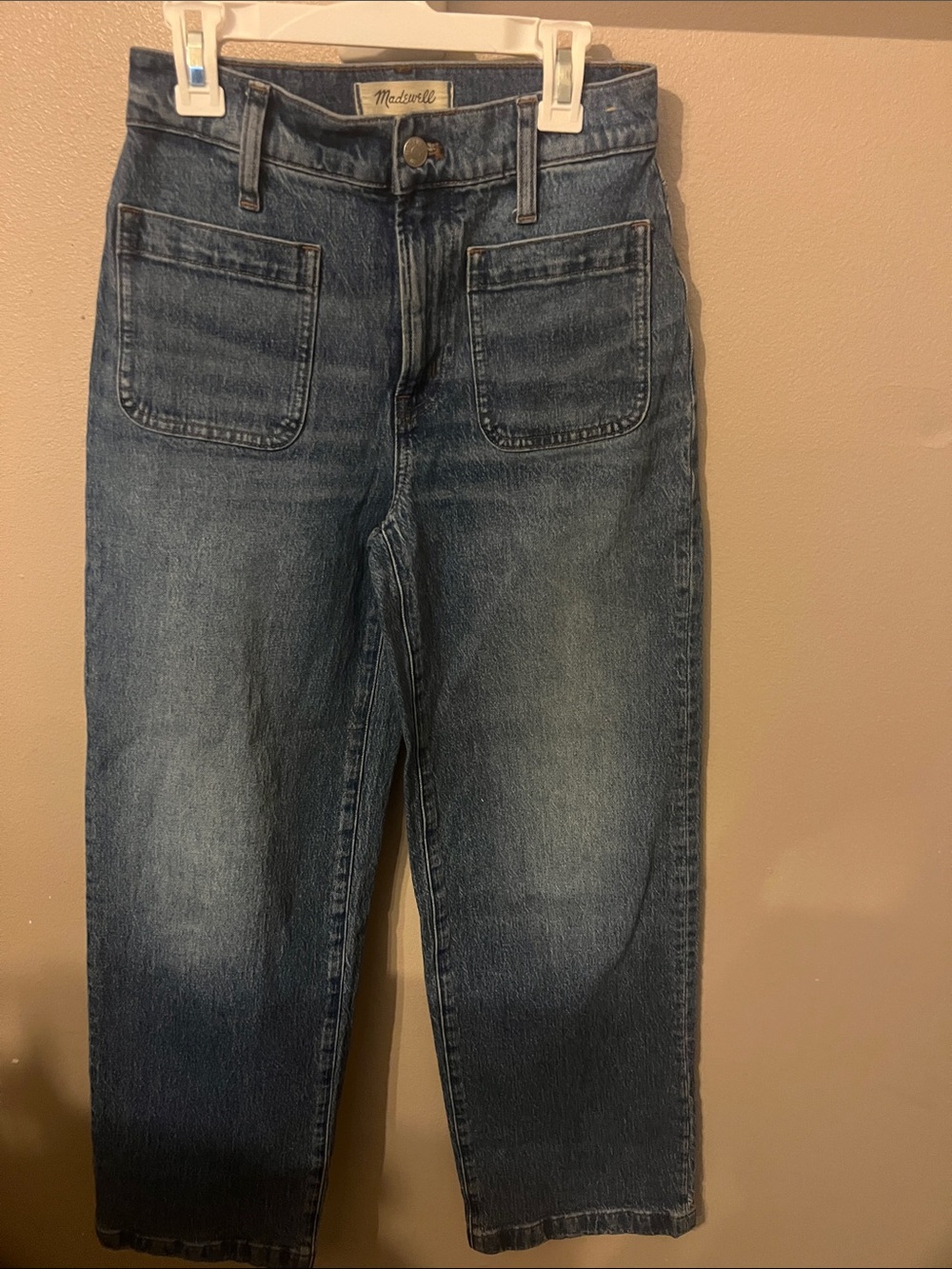 Madewell- Perfect vintage wide leg Jeans